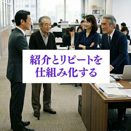 新規集客の恐怖を卒業しリピートと紹介を仕組み化する方法 