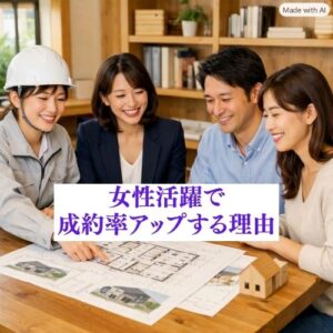 女性活躍の嘘と成約率アップの秘訣