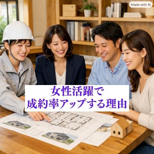 女性活躍の嘘と成約率アップの秘訣 