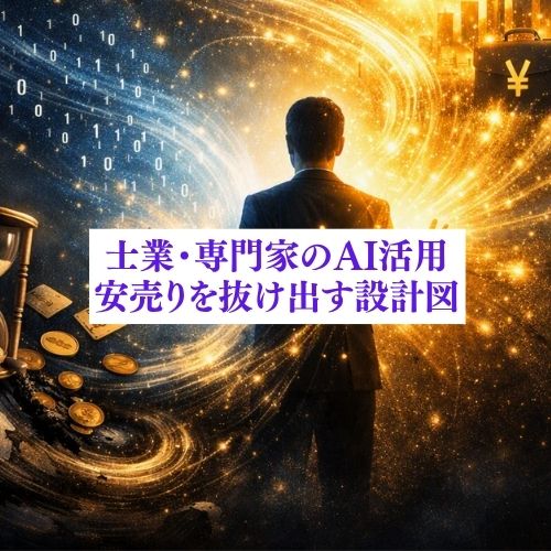 士業・専門家のAI活用で時間単価を引き上げる改善設計図